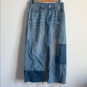 MO&CO. Denim Skirt